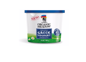 Organic Meadow Organic Plain Greek Yogurt 4% 454g