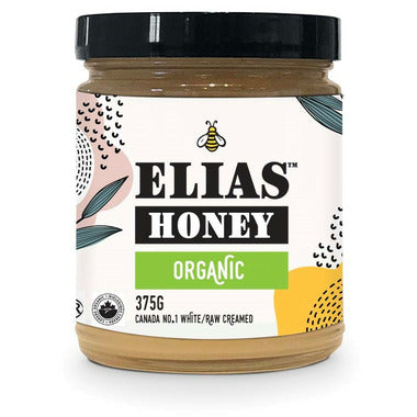 Elias Org Creamed Honey 375g