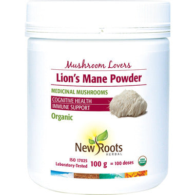 New Roots Lions Mane Powder 100g