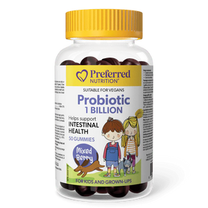 Preferred Nutrition Children's Probiotic 1 Billion 50 gummies