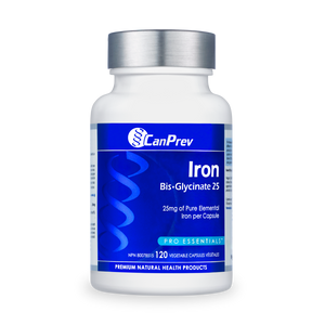 CanPrev Iron Bisglycinate 25mg 120vcap