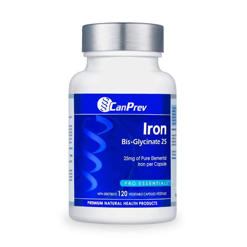 CanPrev Iron Bisglycinate 25mg 120vcap