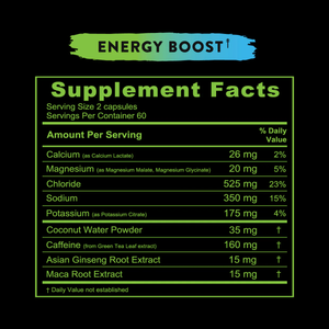 Redmond ReLyte Energy Boost 120 vegetarian capsule