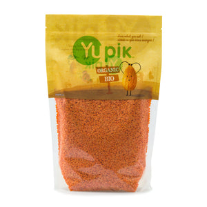 Yupik Organic Red Split Lentils 1kg