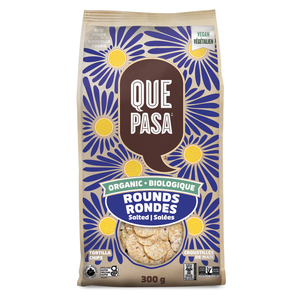 Que Pasa Organic Salted Rounds Tortilla Chips 300g