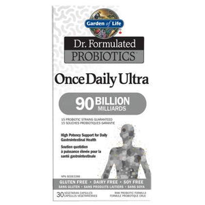 Garden of Life Probiotic Daily 90 Billion Refridgerated 30 Vegetable Capsules