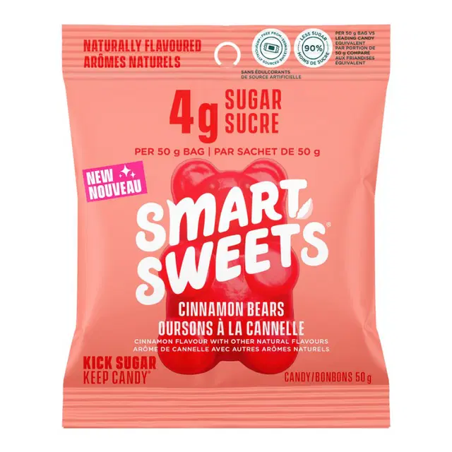 Smart Sweets Cinnamon Bears 50g