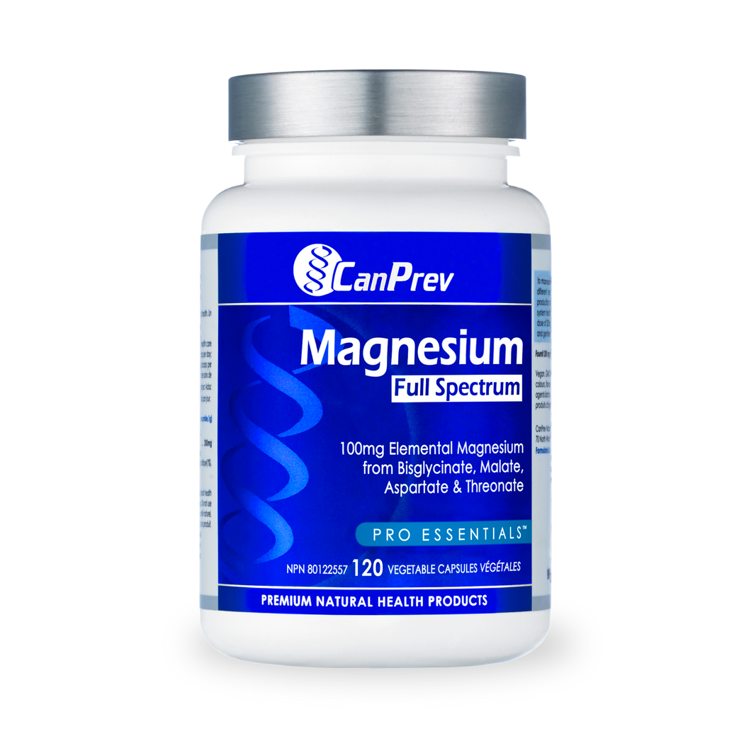 CanPrev Magnesium Full Spectrum 120vcaps