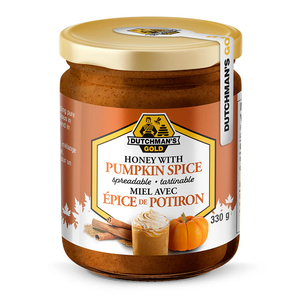 Dutchman's Gold Pumpkin Spice Raw Honey 330g