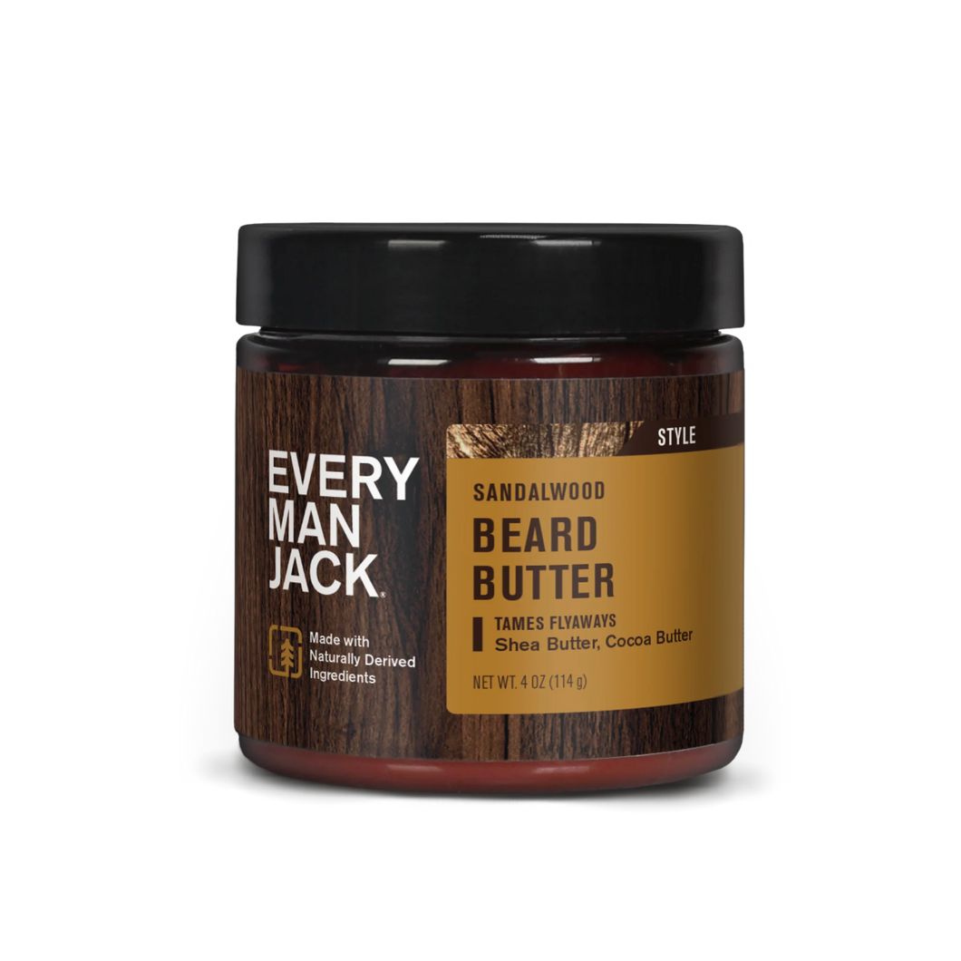 Every Man Jack Beard Butter Sandalwood 114g