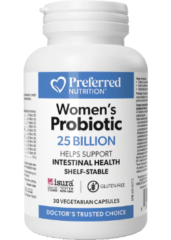 Preferred Nutrition Women's Probiotic 25 Billion 30vcaps