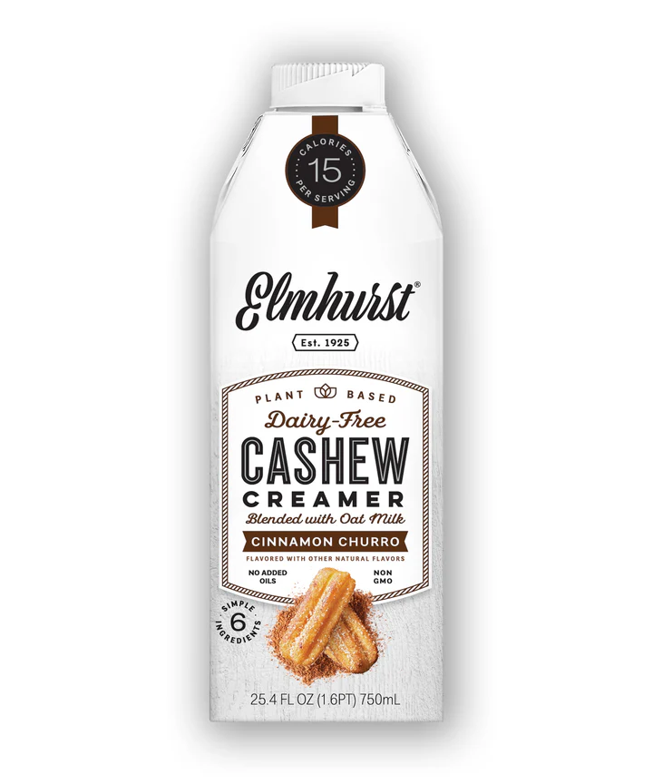 Elmhurst Cinnamon Churro Cashew Creamer 750ml