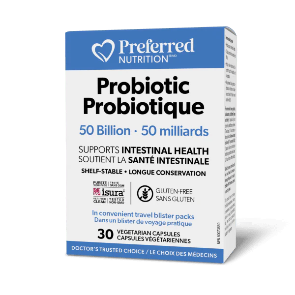 Preferred Nutrition Probiotic 50 Billion 30vcaps