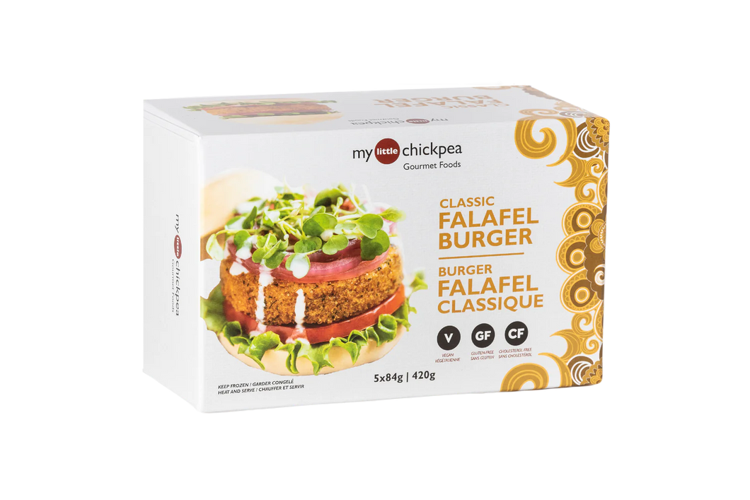 My Little Chickpea Classic Falafel Veggie Burger 5 Pack 420g