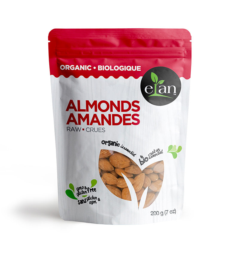 Elan Organic Raw Almonds 200g