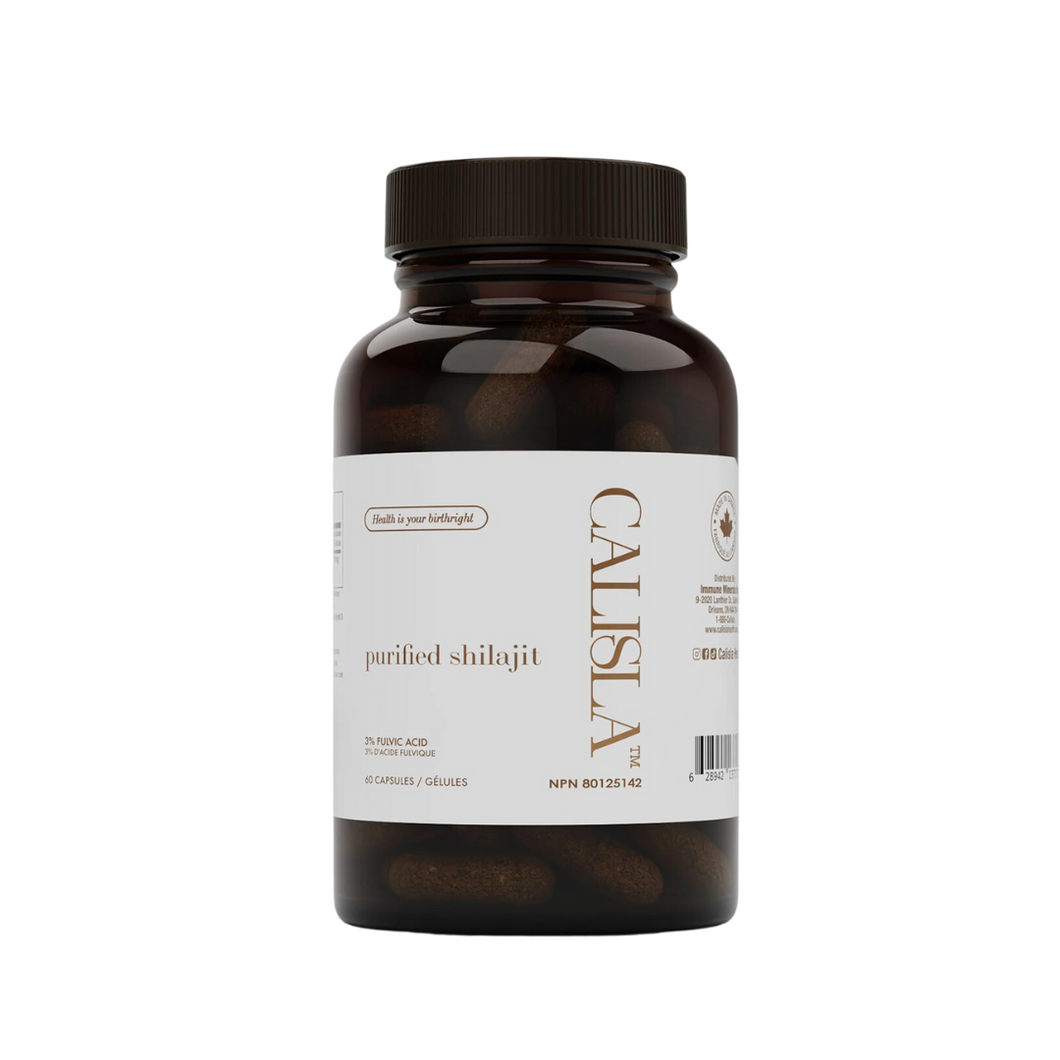 Calisla Shilajit 500mg 60 capsules