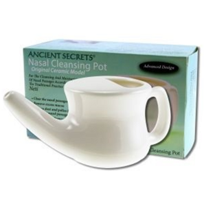 Ancient Secrets Nasal Cleaning Ceramic Pot 1pk