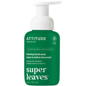 Attitude Foaming Hand Soap Green Apple Basil 295ml