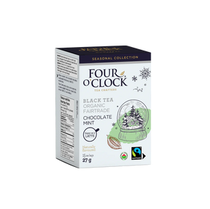 Four O'Clock Organic Chocolate Mint Black Tea 15 Bags