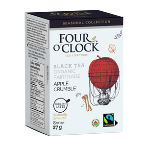 Four O'Clock Apple Crumble Black Tea 15 Tea Bags