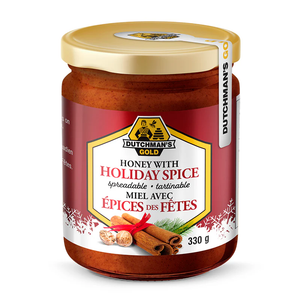 Dutchmans Gold Holiday Spice Honey 330g