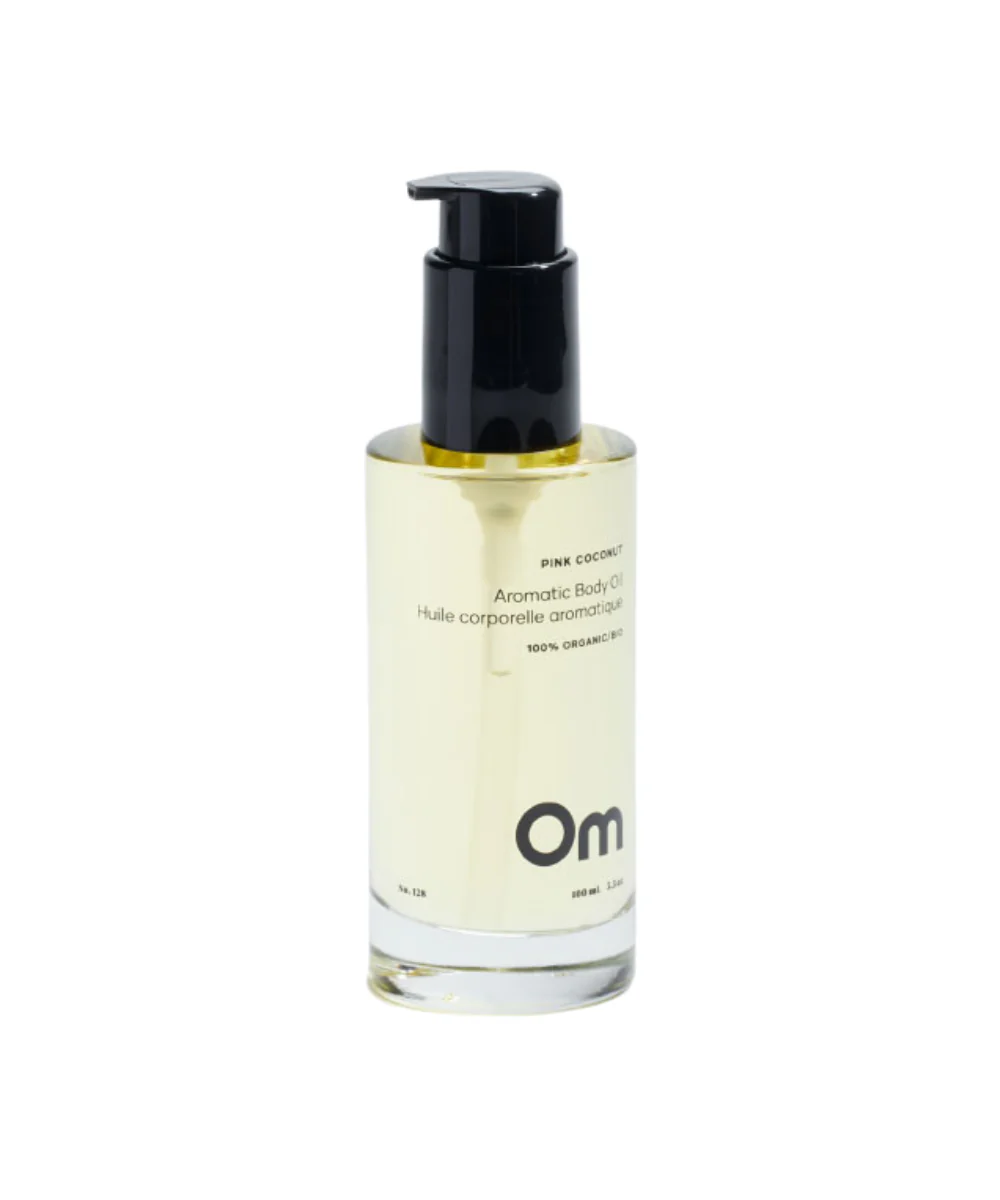 Om Organics Pink Coconut Aromatic Body Oil 100ml