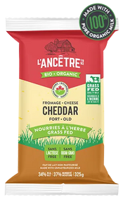 L'Ancetre Extra Old Cheddar Grass Fed Cheese 325g