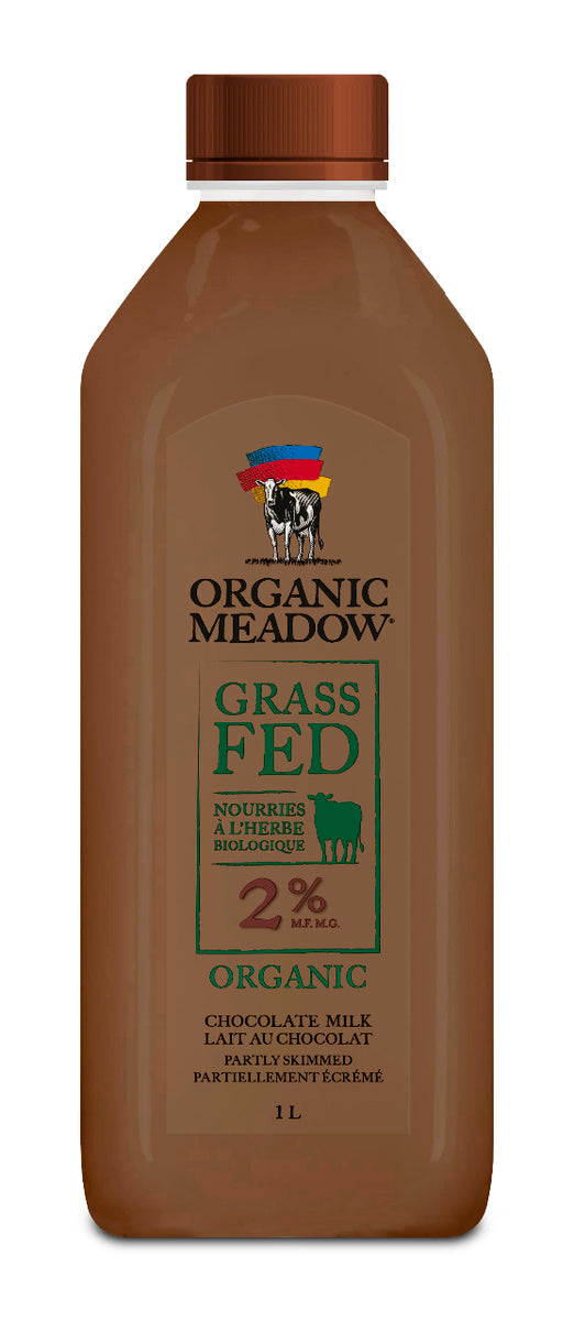 Organic Meadows Grassfed Chocolate Milk 2% 1L