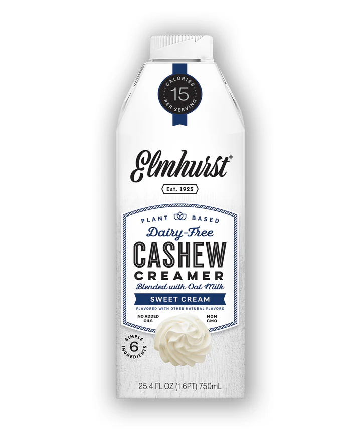 Elmhurst Sweet Cream Cashew Creamer 750ml