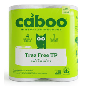 Caboo 2ply Bamboo Bathroom Tissue 4pk