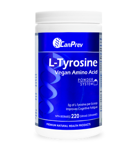 CanPrev Tyrosine Vegan Amino Acid Powder 220g