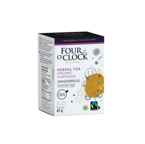 Four O'Clock Organic Gingerbread Herbal Tea 15 Teabags