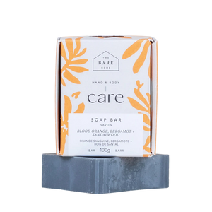 The Bare Home Hand And Body Bar Soap Blood Orange Bergamot And Sandalwood 100g