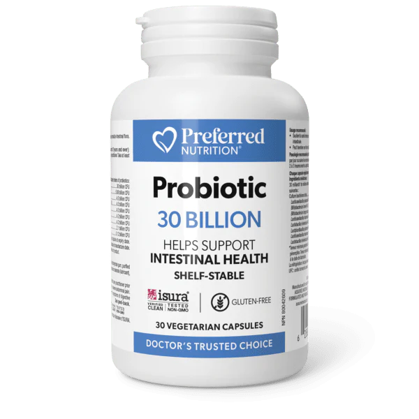 Preferred Nutrition Probiotic 30 Billion Probiotic 30cap