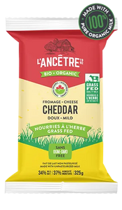 L'Ancetre Mild Cheddar Grass Fed Cheese 325g