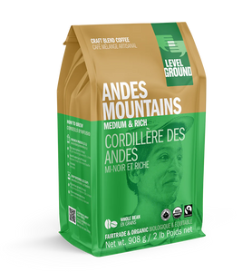 Level Ground Andes Organic Craft Blend Coffee 908g