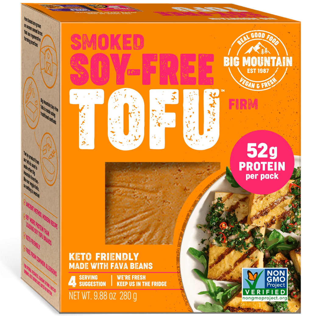 Big Mountain Soy-Free Super Smoked Firm Tofu 300g