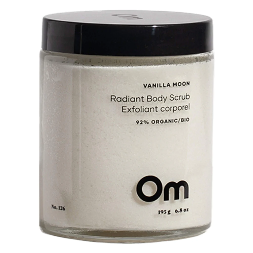 Om Organics Vanilla Moon Radiant Body Scrub 195g