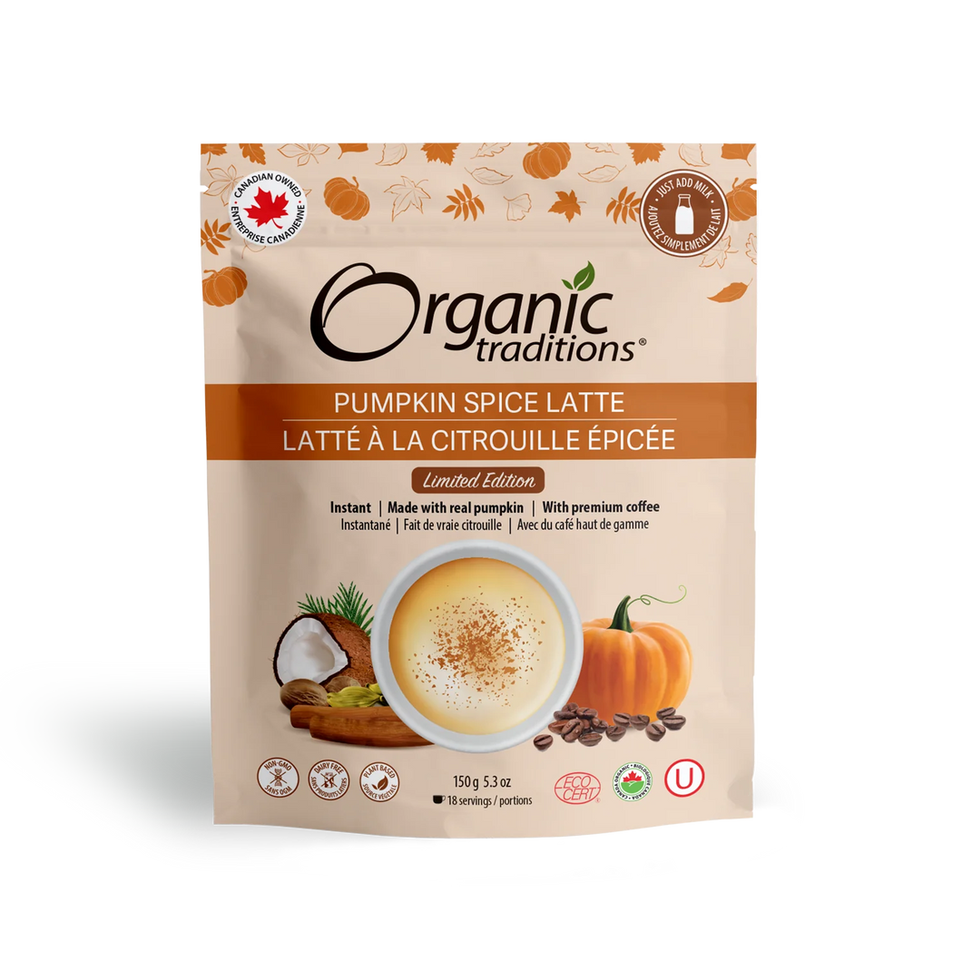 Organic Tradition Pumpkin Spice Latte Mix 150g