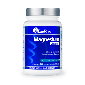 CanPrev Magnesium Citrate 150mg 120 Vegetable Capsules