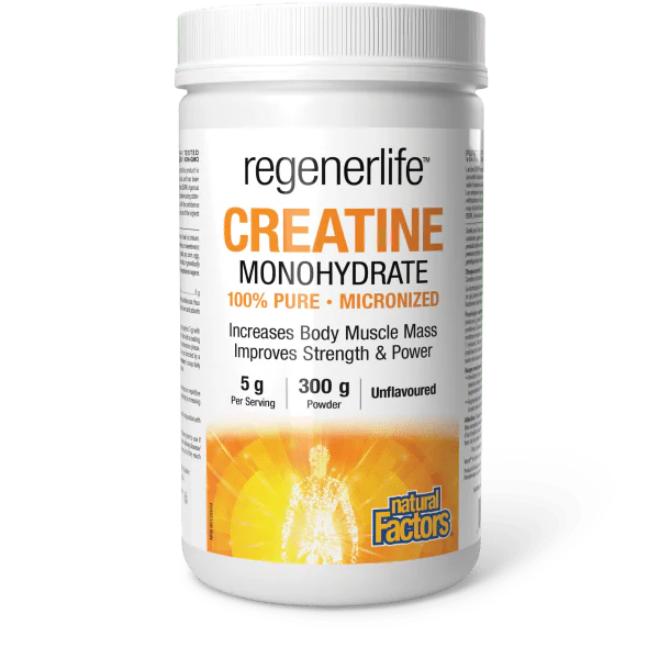 Natural Factors Regenerlife Creatine Monohydrate 300g