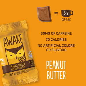Awake Chocolate Peanut Butter Singles 13.5g