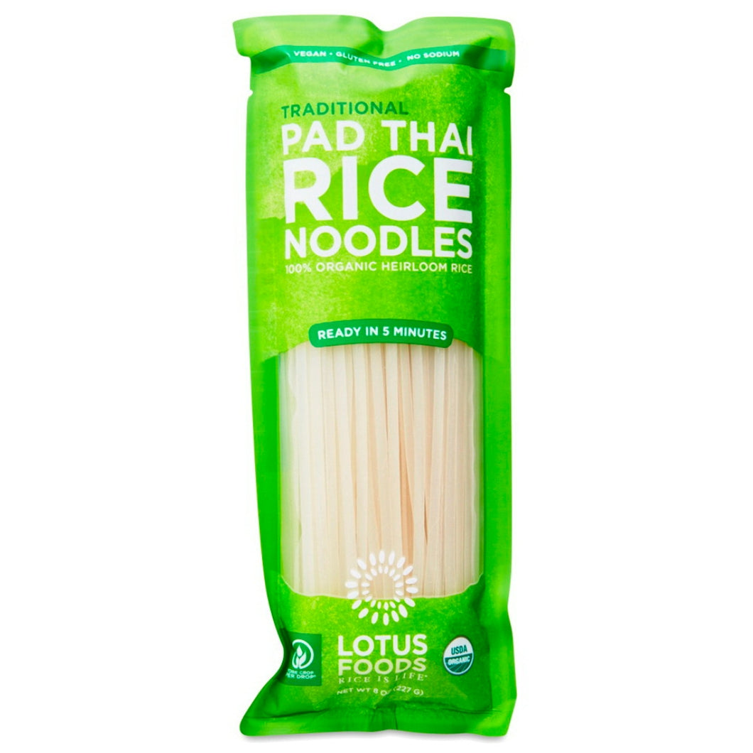 Lotus Foods Organic Traditional Pad Thai Rice Noodles 227g