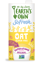 Load image into Gallery viewer, Earth&#39;s Own Unsweetened Original Oat Milk Beverage 946ml
