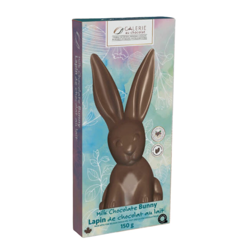 Galerie Au Chocolat Solid Milk Chocolate Easter Bunny 150g