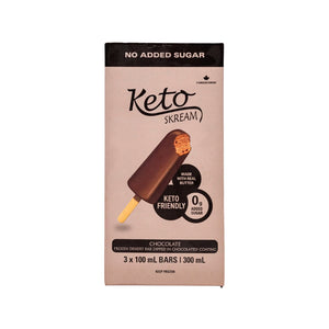 Keto Skream Chocolate Dipped Dessert Bars 100ml 3 Bars