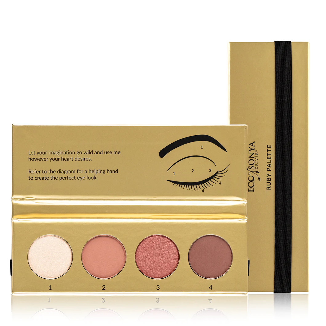 Eco Tan Ruby Eye Shadow Palette