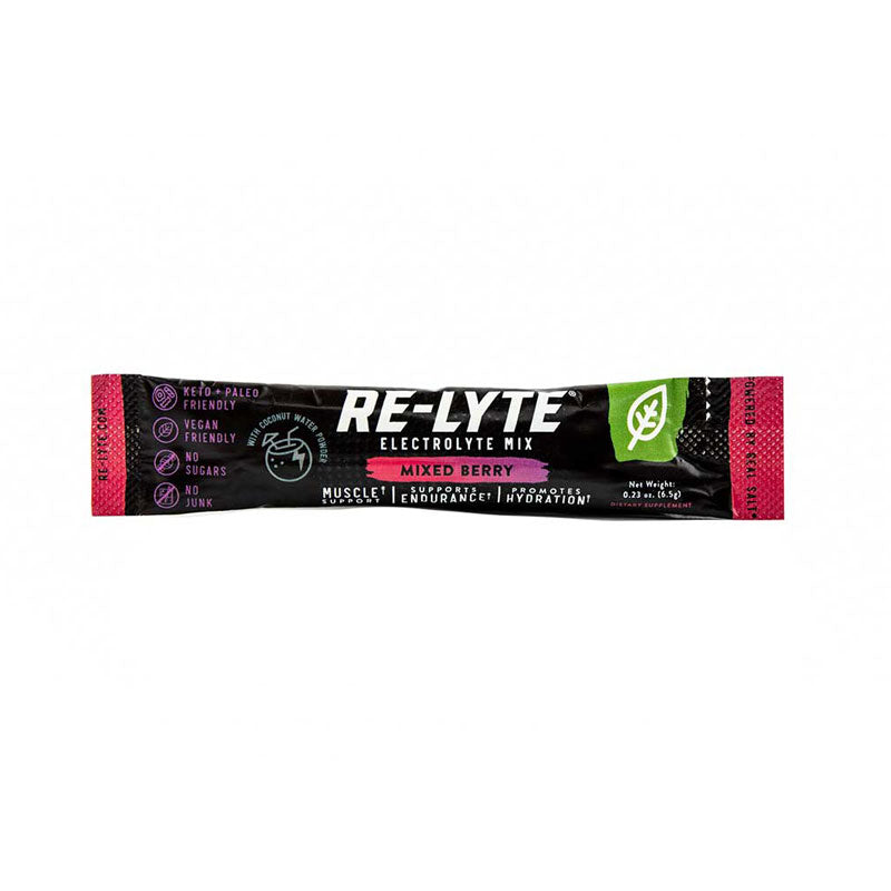 Re-Lyte® Electrolyte Drink Mix, Mixed Berry Flavor - Redmond Re-Lyte