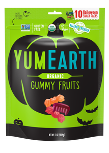 YumEarth Organic Halloween Gummy Fruits 198g