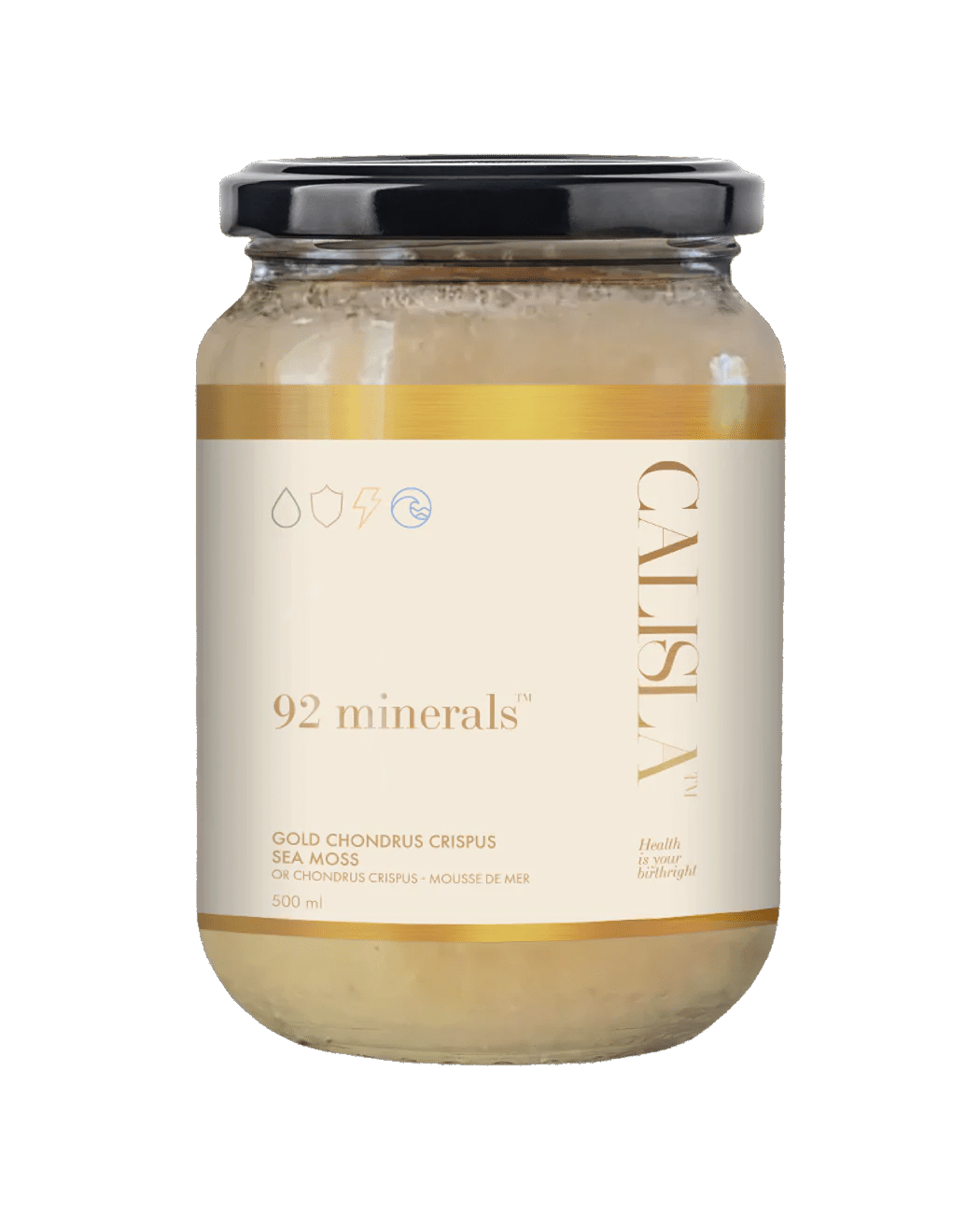 Calisla 92 Minerals Gold Sea Moss Gel 500ml